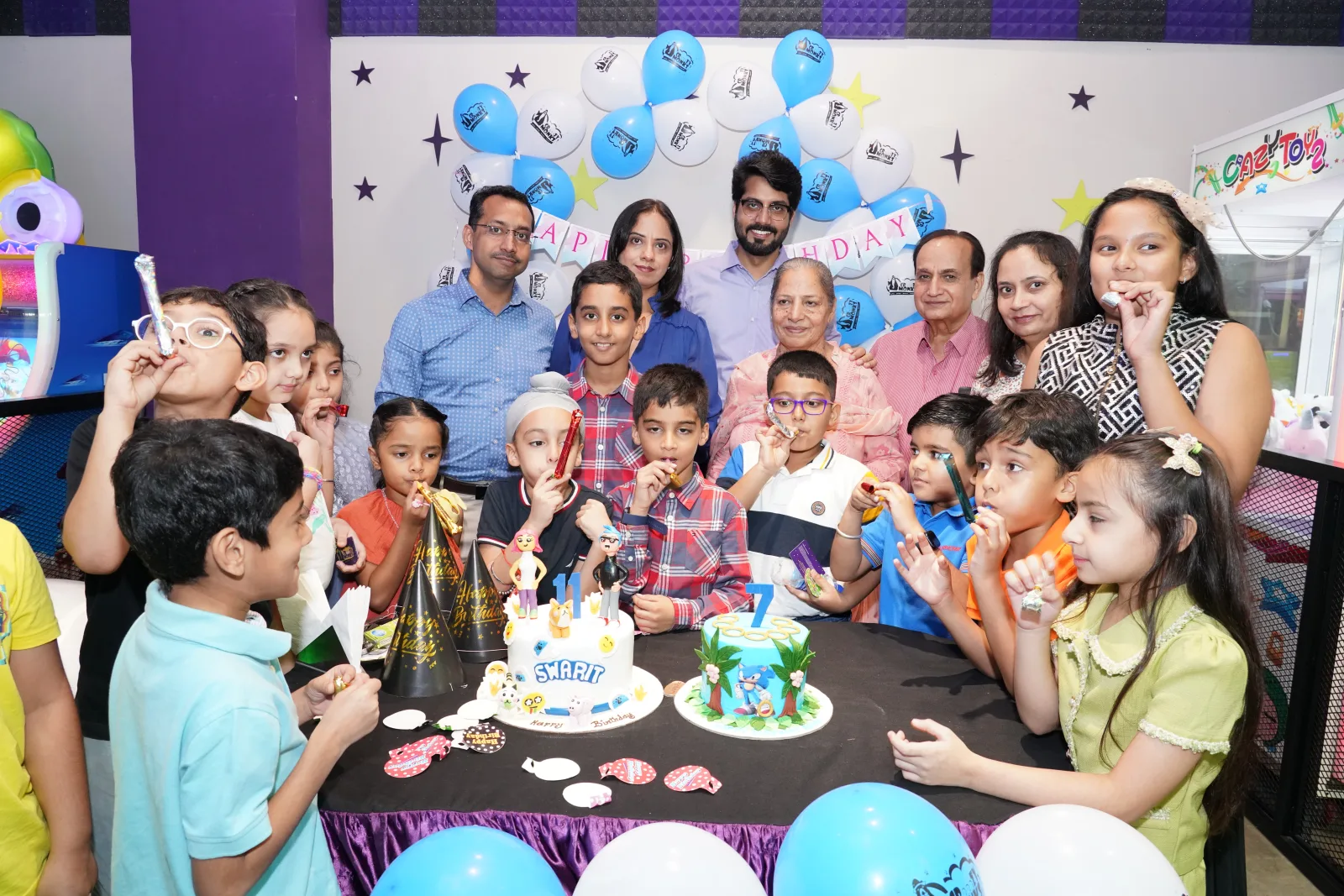 Birthday at Craaazy Monks Chandigarh