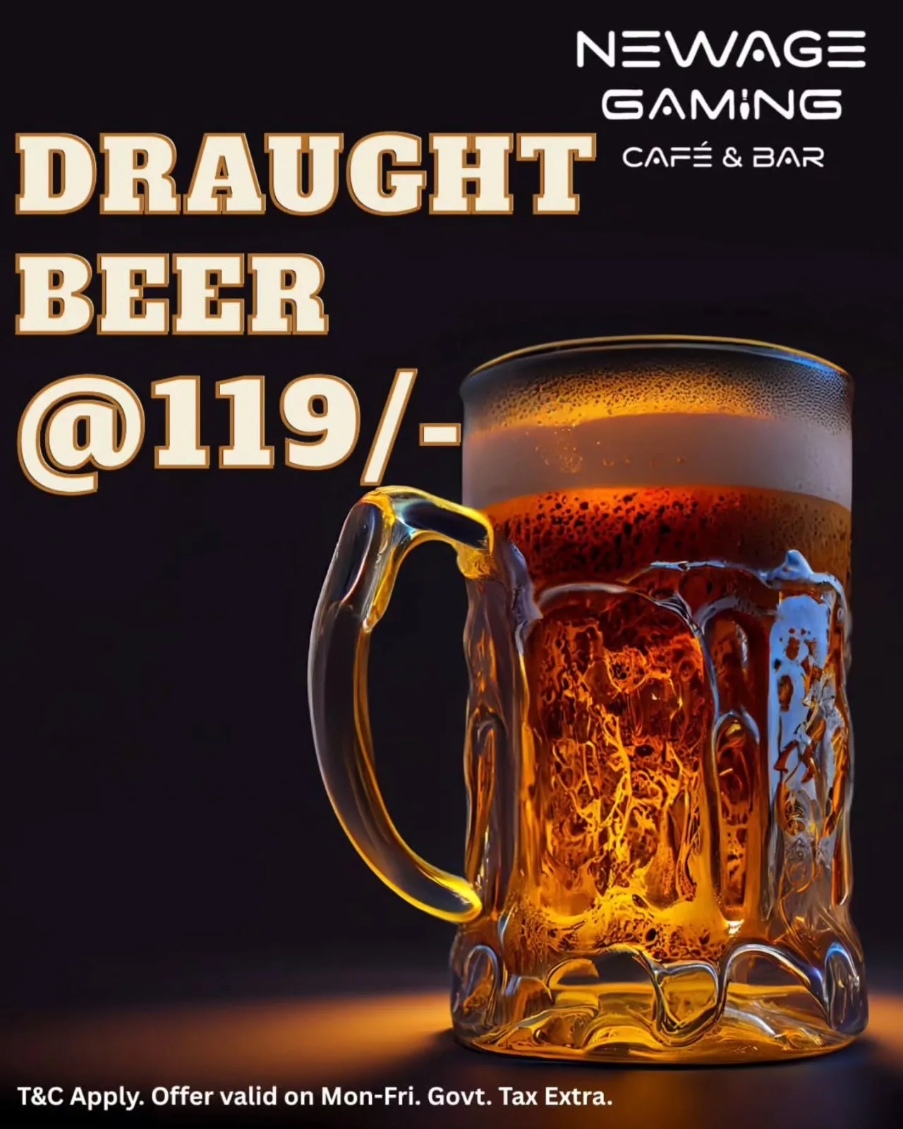 Draught Beer At ₹ 119
